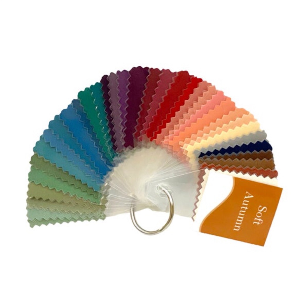 Soft Autumn 25 card Seasonal Color Fan - Style Solutions for You